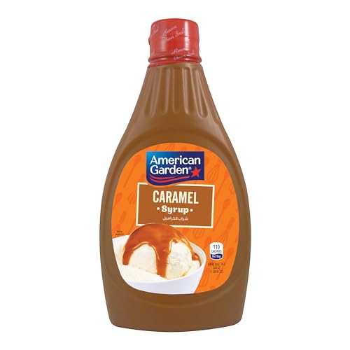 American Garden Caramel Syrup Gluten Free Vegetarian 680g