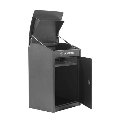 宅配ボックス 屋外 大容量 防水 ダイヤル錠付き 複数投函可能...