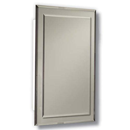 Jensen Mirror on Mirror Frameless Rectangular Recessed Medicine Cabinet, 16