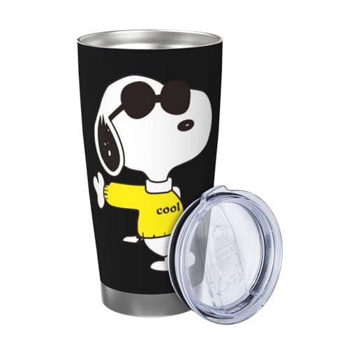 マグカップ スヌーピー コーヒーカップ コンビニカップ 保冷 保温 タンブラー ステンレス製 大容量 真空断熱マグ 蓋付き 持ち運び 直接ドリップ 車用 600ml Straw Three-piece Set