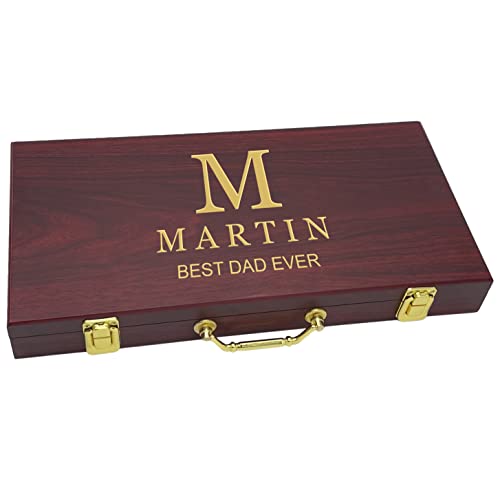 Generic Personalized Poker Set Gift With 300 Chips Custom Engraved Poker Case thumb #6