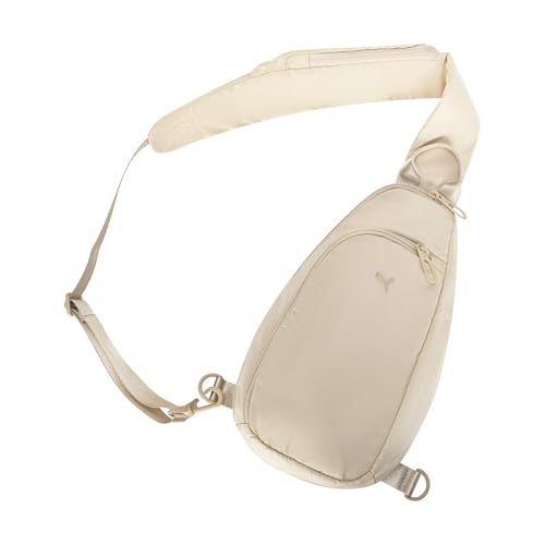 Image of PUMA Women's Myriad Sling, Sporty Hands-Free Bag with Reversible Strap & Dual Compartments, Granola, One Size