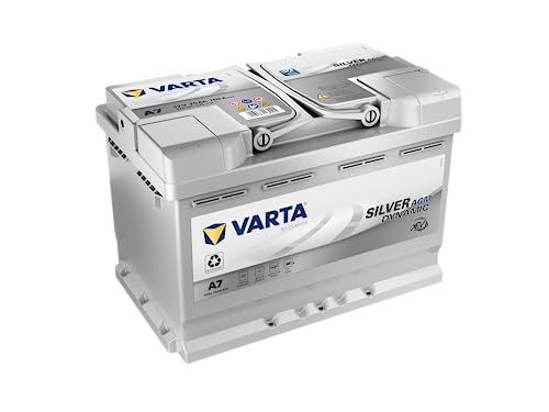 VARTA Silver Dynamic AGM Battery A7 (E39) - Start-Stop and xEV Car Battery 12V 70Ah 760A - Starter...