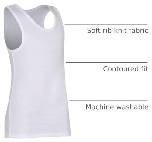 Image of Fruit of The Loom Boys' Eversoft Cotton Undershirts, T Shirts & Tank Tops