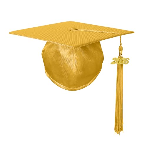 Misscom Shiny Kindergarten and Preschool Graduation Cap with 2026 Tassel Charm