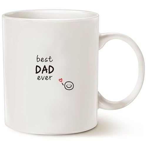 Best Dad Ever Mug-Funny Ceramic Coffee...