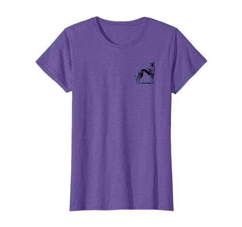 Dog Dad Mom Lover - Monochromatic Whippet T-Shirt