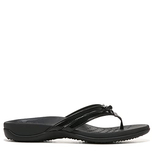 Vionic Women\'s Rest Bella X Flip Flop that Relieves Foot Pain- Comfortable Ladies Sandals with Orthotic Insole Arch Support, Black 9.5 Medium - Thumbnail 6