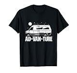 Funny Camper Van Life - Vanlife Ad-Van-Ture T-Shirt