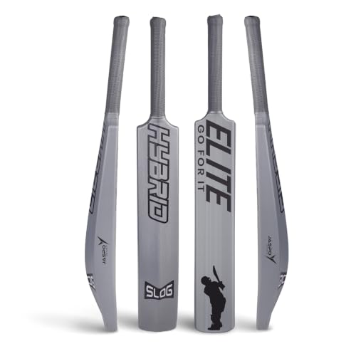 Jaspo Slog Elite Plastic Cricket Bat, 34 x 4.5 Inches - Image 2