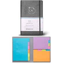 Black Undated 90 Day Planner - Daily Planner with Classic Sticky Notes by Panda Planner - Organizer Planner and Sticky Notes for Productivity