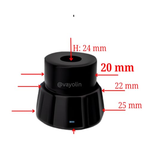Image of Universal Air Cooler Drain Plug Rubber Cap 1 cm to 2 cm (20mm) | Compatible with Symphony & Other Coolers | Leak-Proof Water Drain Plug Replacement for Air Cooler Tank (4 in 1)