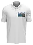 Atspauda Travel The World ES Grau Menorca - Polo de algodón para hombre, color blanco, blanco, L