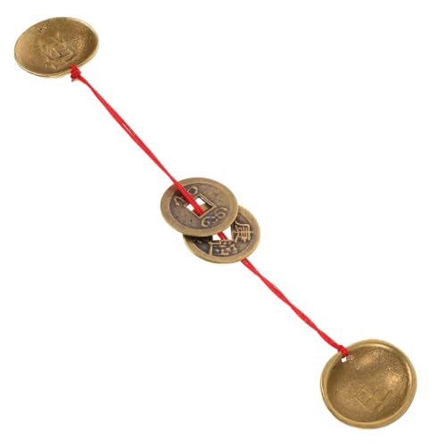 Gogogmee Juguete de Adivinación con Símbolo Yin Yang de Latón Grueso, Conchas Decorativas y Monedas Chinas Antiguas para Juegos y Decoraciones Chinas en Festividades del Año Chino Gogogmee Juguete de Adivinación con Símbolo Yin Yang de Latón Grueso, Conchas Decorativas y Monedas Chinas Antiguas para Juegos y Decoraciones Chinas en Festividades del Año Chino