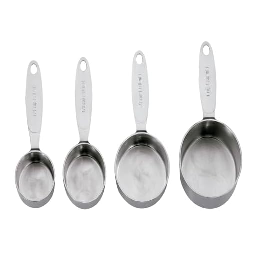Cuisipro Stainless Steel Measuring Cup Set