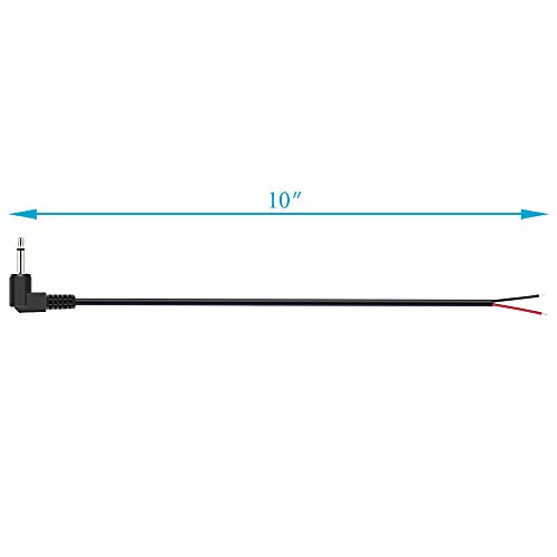Fancasee 2-Pack Cable Audio Jack 3.5mm 10 pulgadas miniatura 4