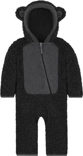 normani Kinder Teddy Overall Unisex Jumpsuit Strampler Fleece Winteranzug...