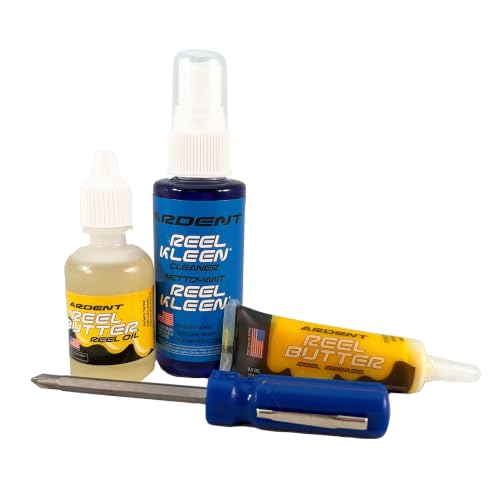 Ardent Reel Care Freshwater 3 Pack with Screwdriver