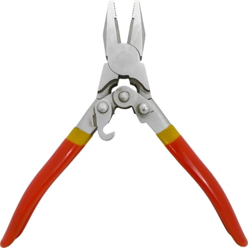 Alicate Universal com Trava de Segurança 20cm Dupla Força Cabo Emborrachado