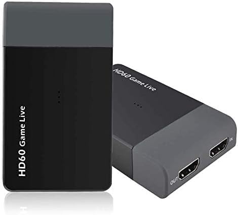 Tarjeta de captura de juegos USB3.0 HDMI Audio Video 4K 30P/1080P Grabación y transmisión en vivo a 120 fps, dispositivo de captura HDMI para Nintendo Switch PS5 PS4 Xbox One 360 ​​Wii U, sistema Windows Linux Os X
