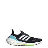 adidas Ultraboost 22 Black/White/Solar Yellow 8.5 B (M)