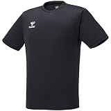 [ヒュンメル] ユニセックス JRワンポイントTシャツ HJP4008 90 ブラック 130 トレーニングウェア シャツ