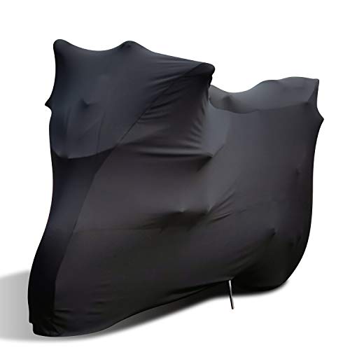 WinPower Indoor Motorcycle Cover Stretch Elastic Dustproof Covers for Motorbikes, 116 x 43 x 55 inches by WinPower - Used condition - US$36.84
