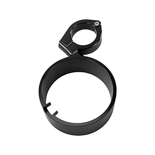 Image of Side Mount Instrument Bracket + Speedometer Cover for Sportster 93-20 | Black Relocation Cover + Bracket for Harley Sportster XL Models 1993-2020 XL883 XL1200 Iron 883 Forty-Eight 72 48,Gloss
