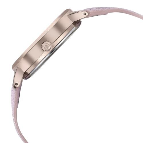 Image of Sonata Poze Quartz Silver Dial Green Leather Strap for Women-SP80091WL01WF