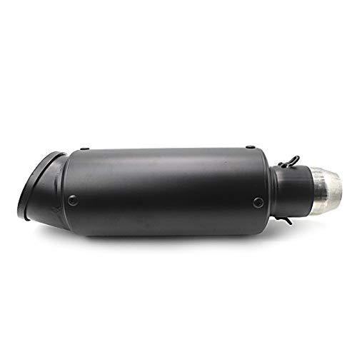 Tubo de Escape Pace Compatible para Suzuki GS 500/ E Silenciador INOX Negro