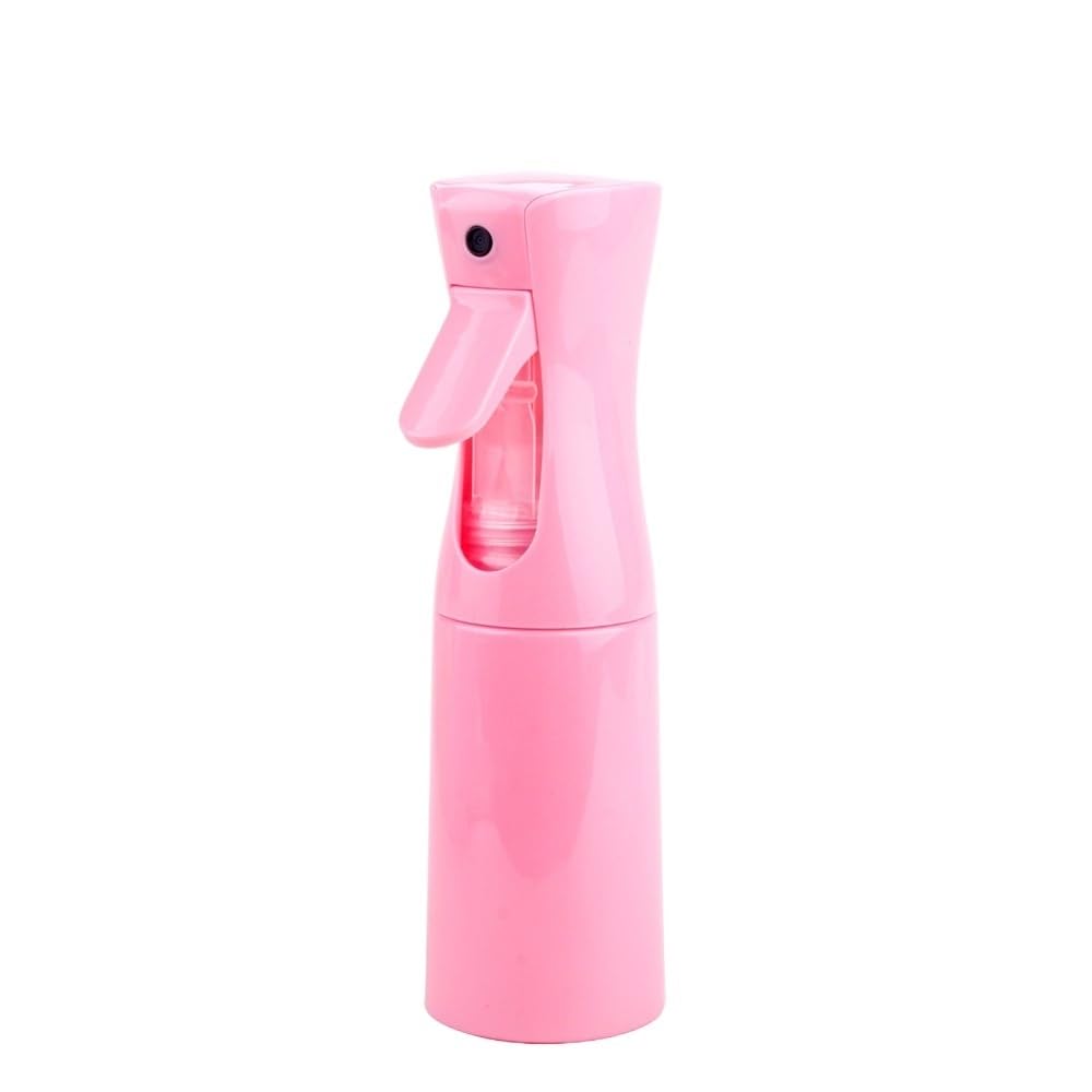 Udhsnjzg 200Ml Pink Spray Bottles 200/300Ml Hairdressing Spray Bottles Refillable Plastic Sprayer High Continuous Pressure Water Bottle(200Ml Pink)