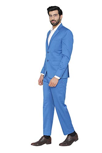 Image of WINTAGE Men's Polyester Cotton and Evening 2 Pc Suit