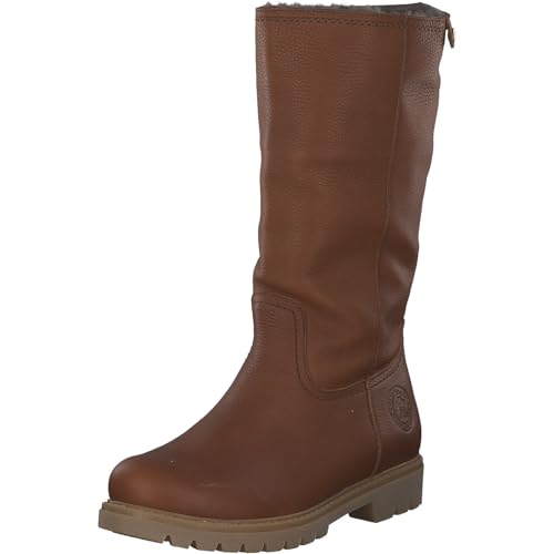 Panama Jack Women's High Boots, Brown Cuero B20, 6 us