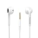 VMTOP 19 Premium Earbuds Earphones with Mic, Remote and Carrying Case for Smart Phones, Android, Tablet - 3.5 mm - White