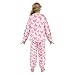 HXshaoye Fashion Pink Butterfly Plush Pjama Set 2 PCS Pjs Set Sleepwear Long Sleeve Top with Bottom para ninas 10-12