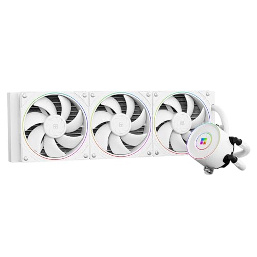 Image of Thermalright Aqua Elite 360 V5 ARGB White CPU Liquid Cooler, 360 Cooling Row Size,3xTL-S12-W PWM Fans,for AM4 /AM5,Intel LGA115X /1200 /1700 /1851, AIO CPU Cooler