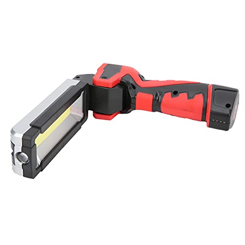 VGEBY Work Light, Sweat?Proof Foldable LED Work Light Handheld Mobile Magnetic Emergency Light 5 Light Modes Rechargeable Work Light Riding Light Supplies