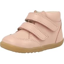 Bobux Step Up Timber Boots Dusk Pearl Leather Adjustable Straps for Cooler Climates