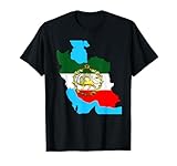 Iran flag with a golden lion T-Shirt