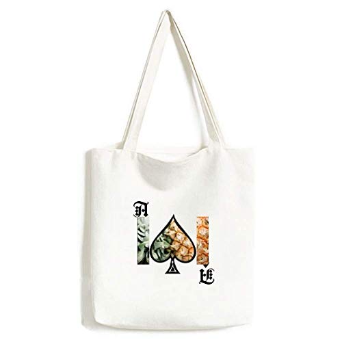 Sac à main motif fruits tropicaux ananas cabas plage femme tendance