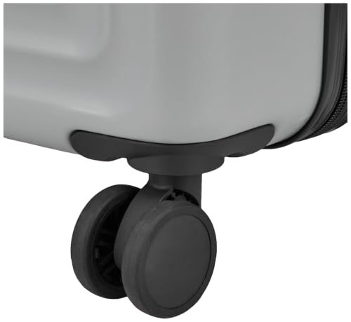 Image of Wiki Ripple 8 Wheel Hardside Polycarbonate Trolley by Wildcraft,Medium,LtGry Black