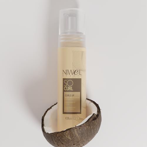 Mousse Tenue des Boucles Niwel Beauty fin des cheveux secs et des boucles sans volume