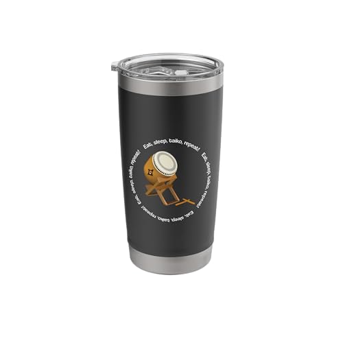 Taiko Creator by IN SESSION AUDIO Review 11 Taiko Lover's Practice Drums For Musicians and Drummers Stainless Steel Insulated Tumbler