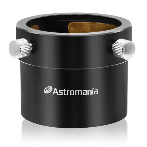 Astromania Adaptor T2 Female Thread to 2" for Telescope - Can be Screwed onto Any T2 Male Thread and Provides a clamp for 2" Accessories