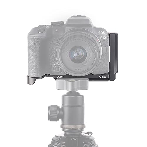 Hersmay L-Bracket Plate, Quick Release Plate for Canon EOS R10, Arca-Swiss Compatible, Lightweight CNC Machined Aluminum - Image 3