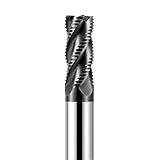 Conception à 4 cannelures haute performance for un ébauche efficace de l'acier inoxydable et de l'aluminium.