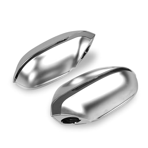 Coque rétroviseur pour Audi A7 S7 RS7 2011-2017 argent mat avec trous d'assistance