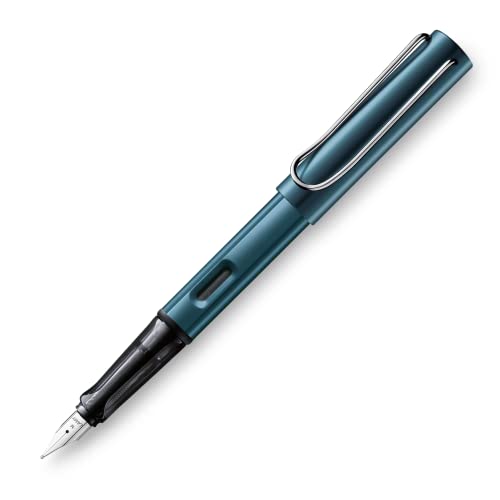 Amazon | LAMY ラミー 万年筆 F 細字 アルスター ペトロール LD4PT-F