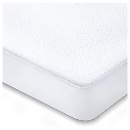 viewstar Queen Mattress Protector, Waterproof Mattress Cover Queen Size Bed, Breathable Cooling Cotton Surface, Noiseless Machine Washable Protection Cover-Hypoallergenic, 18" Deep Pocket(60" x 80")