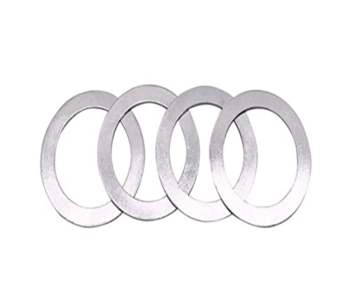 50 ピース/ロット M6 M7 M8 ステンレス鋼平座金極薄ガスケット極薄シム厚さ 0.1 ミリメートル 0.2 ミリメートル 0.3 ミリメートル 0.5 ミリメートル 1 ミリメートル(8x13Thickness0.3mm)